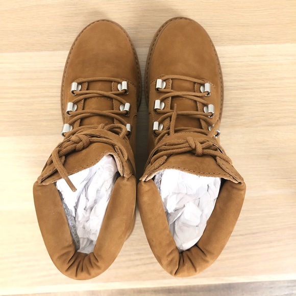 NWT Schutz Inaiah Buckled Leather Hiker Boot - Picture 10 of 12